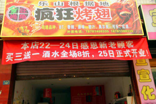 龙子湖新奥尔良烤翅